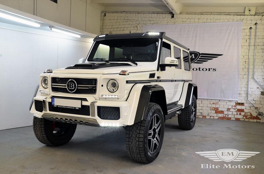 Mercedes-Benz G500 4x4&sup2; in Yellow by Brabus and Elite Motors '2016